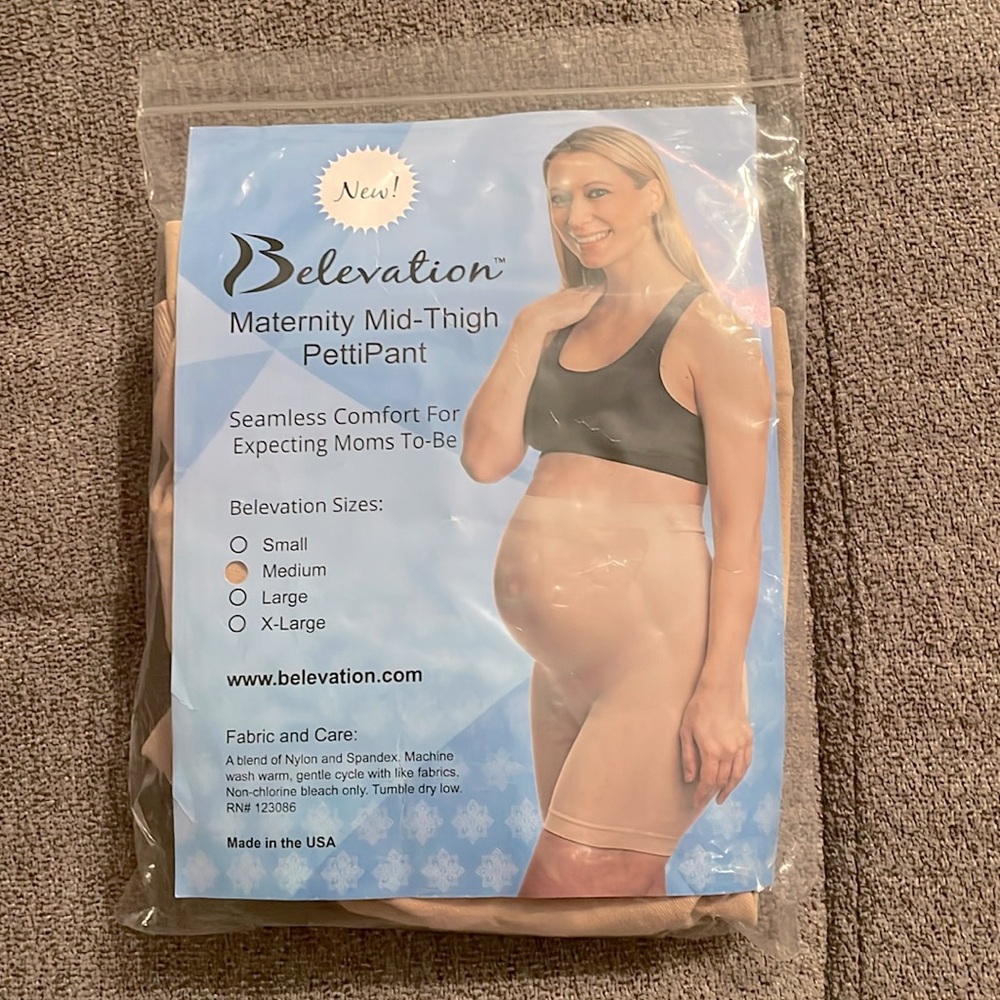 Host Pick🎉 New Maternity Shapewear, Over Bump, Mid Thigh, Seamless Support, M